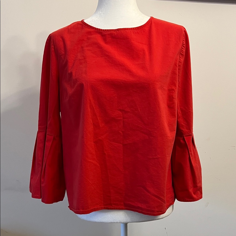 Marled Red Women's Top, sizes M.